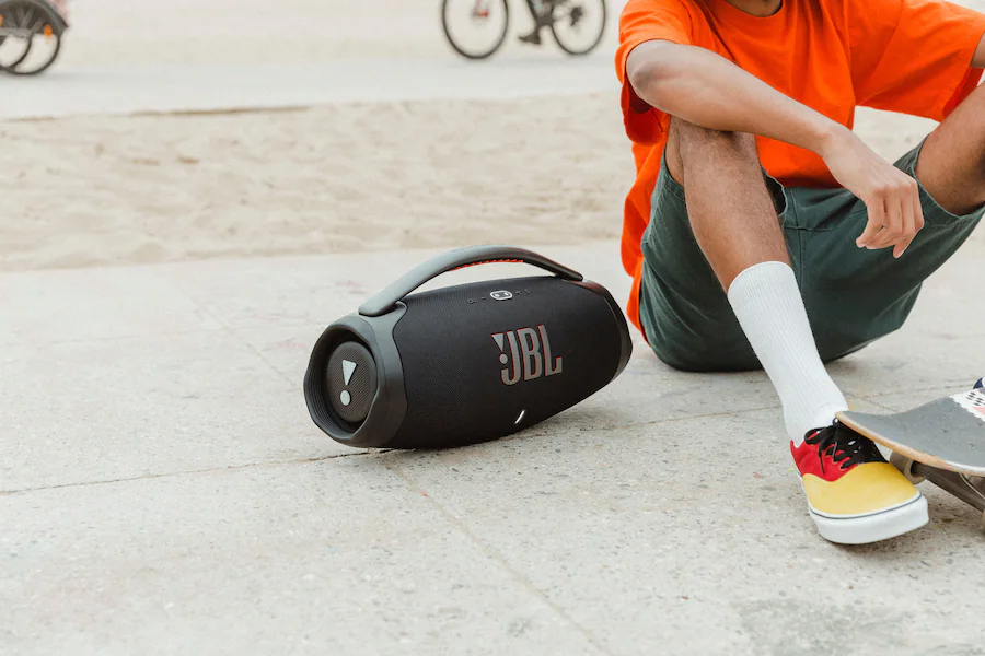 JBL - Boombox3 Portable Bluetooth Speaker - Black JBLBOOMBOX3BLKAM - Image 2