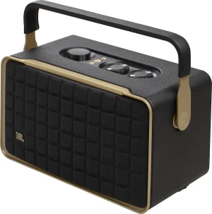 JBL - Authentics 300 Smart Home Speaker - Black JBLAUTH300BLKAM