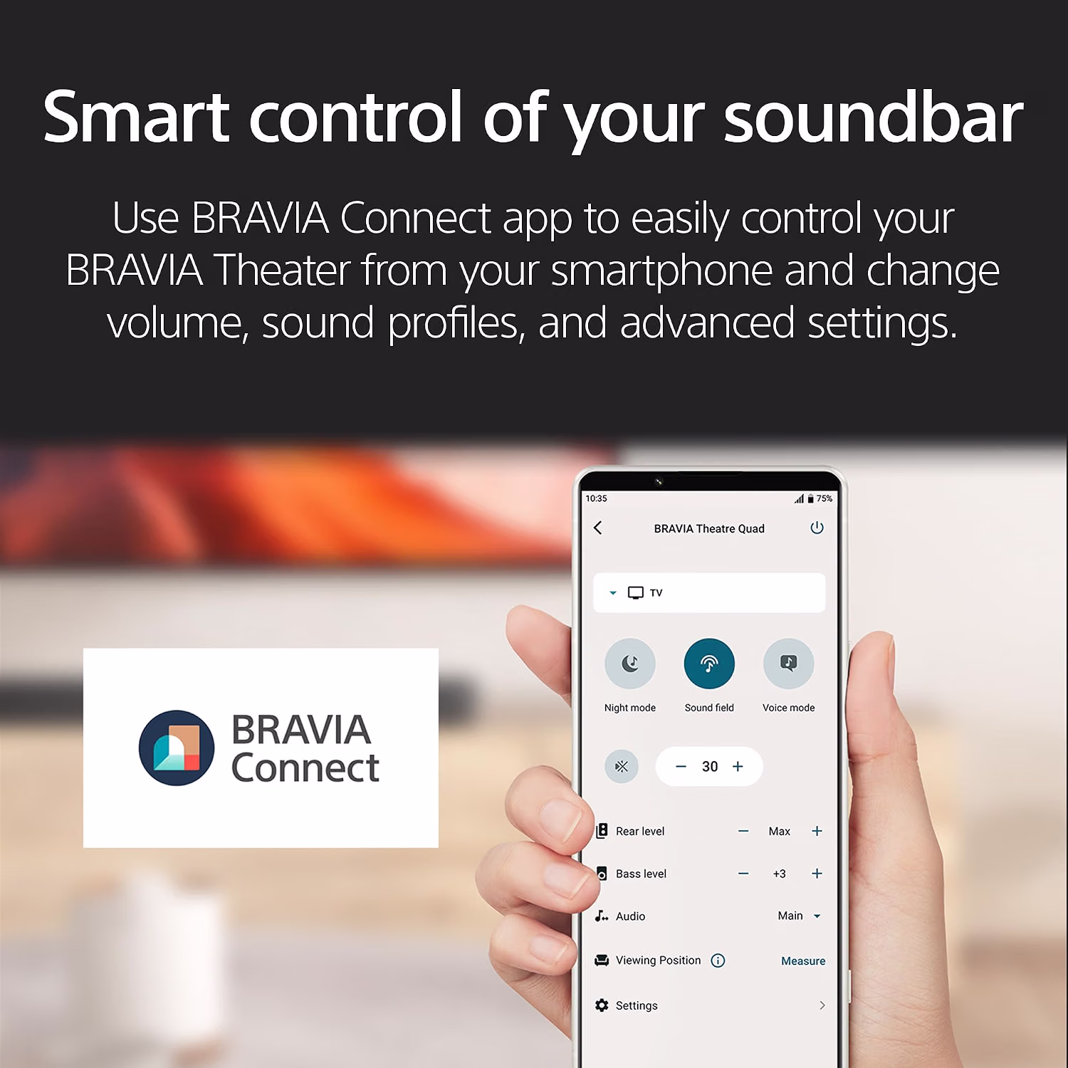 Sony HT-BC50 3.1 - BRAVIA Theater Bar 5 with wireless subwoofer, Dolby Atmos/DTS:X - Image 18