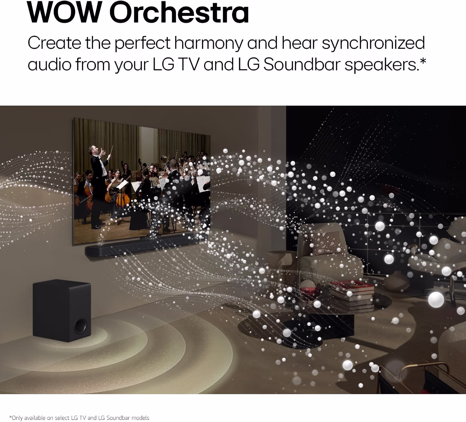 LG SC9S 3.1.3-Channel Built-in with Wireless Dolby Atmos, Rear Speaker Ready, Wireless Subwoofer - Image 7