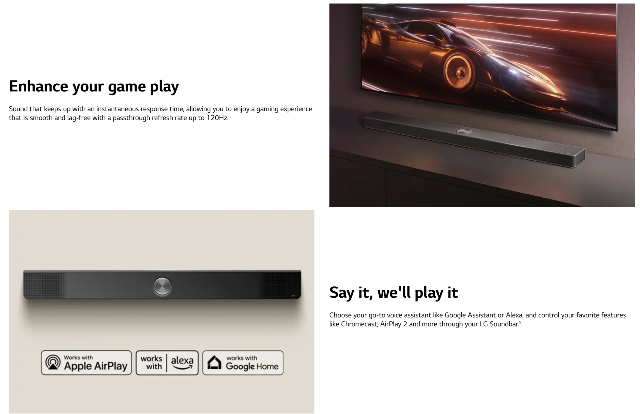 LG S80TY Soundbar for TV with Dolby Atmos 3.1.3 channel, Best LG OLED matching - Image 7