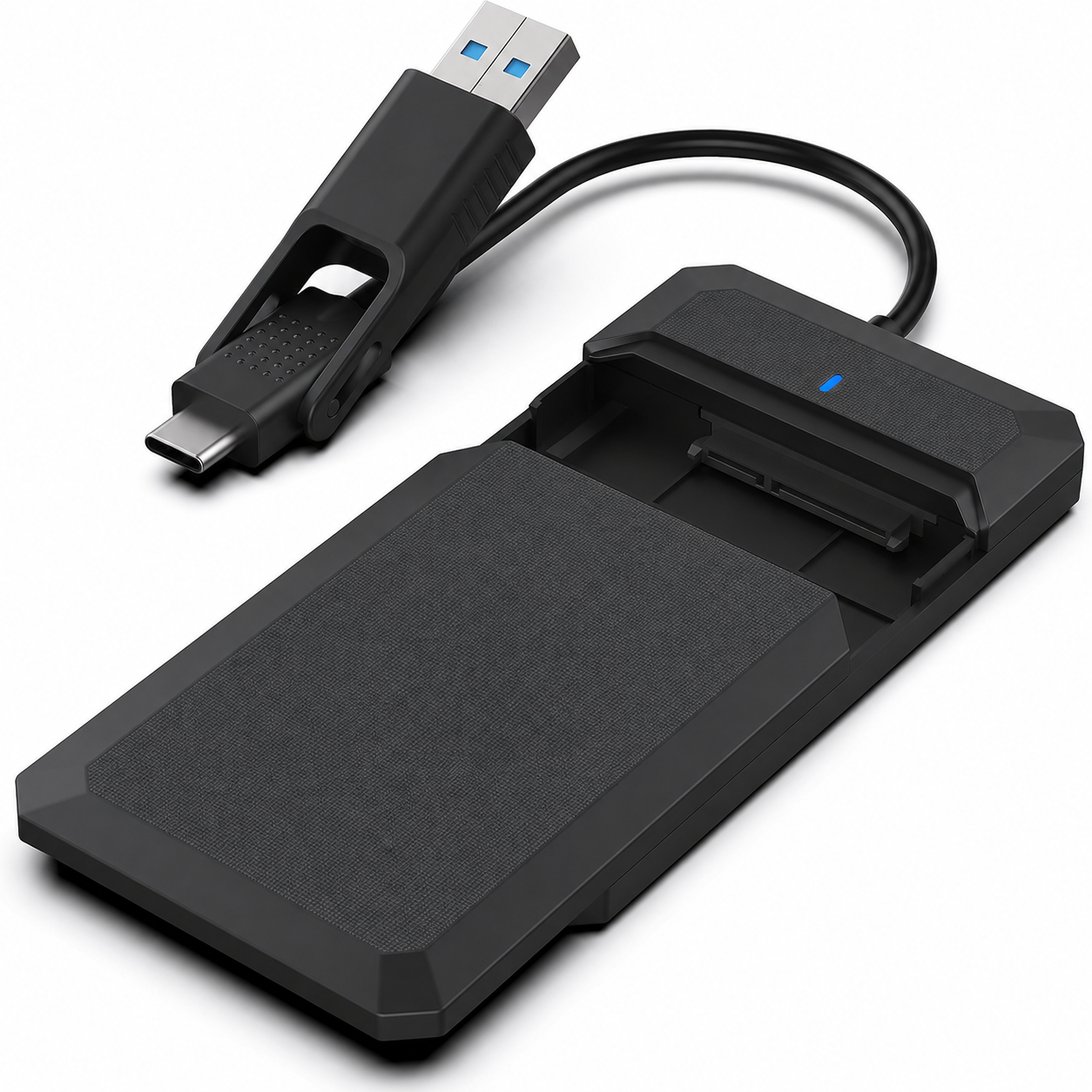 HGST External 1TB Hard Drive SATA 2.5 5400RPM USB 3.0 & USB-C for Mac - Image 2