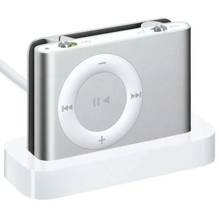 Apple iPod Shuffle 2nd Gen USB Charging Sync Dock Cradle MA694G/A